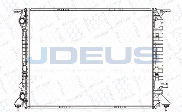 Jdeus M-0010430 - Radiator, engine cooling car-mod.net