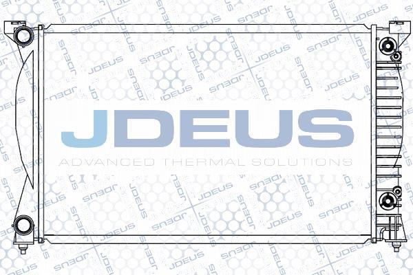 Jdeus M-0010700 - Radiator, engine cooling car-mod.net