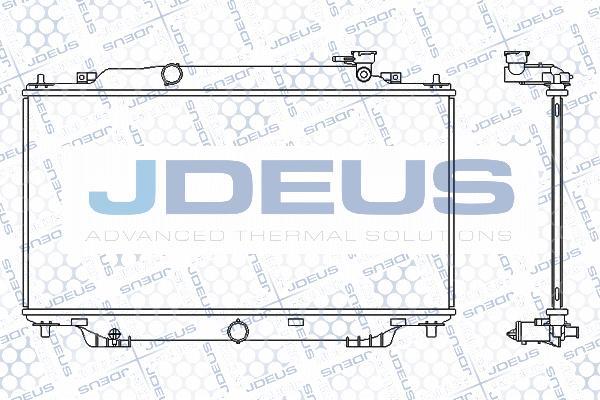 Jdeus M-0160060 - Radiator, engine cooling car-mod.net