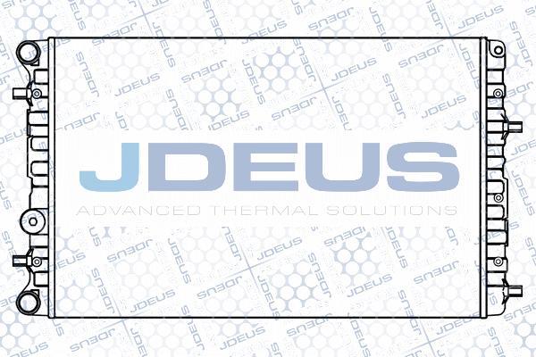 Jdeus M-030022A - Radiator, engine cooling car-mod.net