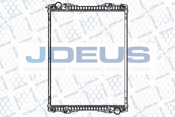 Jdeus M-1410050 - Radiator, engine cooling car-mod.net