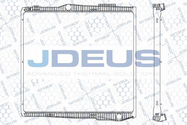 Jdeus M-1410070 - Radiator, engine cooling car-mod.net