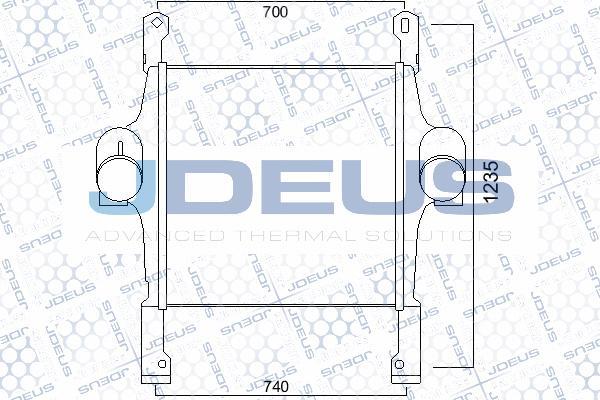 Jdeus M-814012A - Intercooler, charger car-mod.net