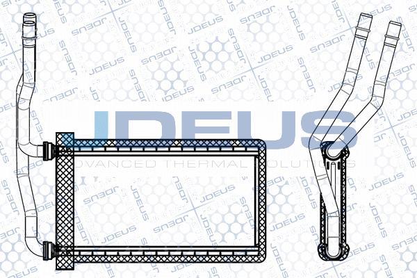 Jdeus M-2410080 - Heat Exchanger, interior heating car-mod.net