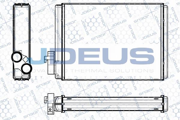 Jdeus M-2010430 - Heat Exchanger, interior heating car-mod.net