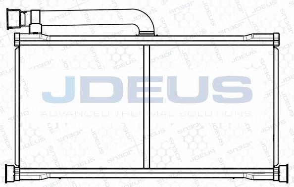 Jdeus M-2010380 - Heat Exchanger, interior heating car-mod.net