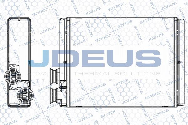 Jdeus M-2070090 - Heat Exchanger, interior heating car-mod.net