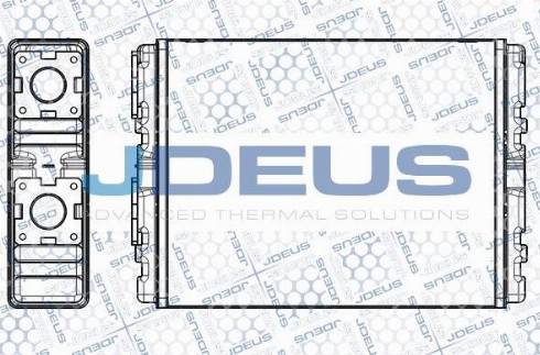 Jdeus M-219082A - Heat Exchanger, interior heating car-mod.net