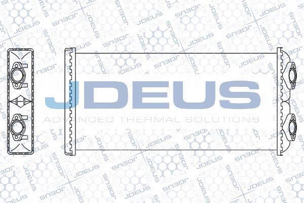 Jdeus M-215008A - Heat Exchanger, interior heating car-mod.net
