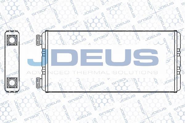 Jdeus M-2171160 - Heat Exchanger, interior heating car-mod.net