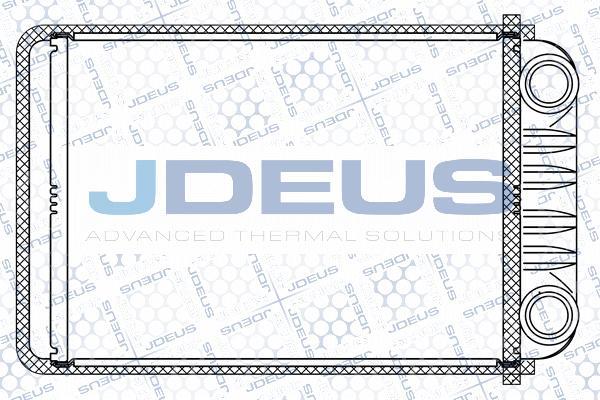 Jdeus M-220103A - Heat Exchanger, interior heating car-mod.net