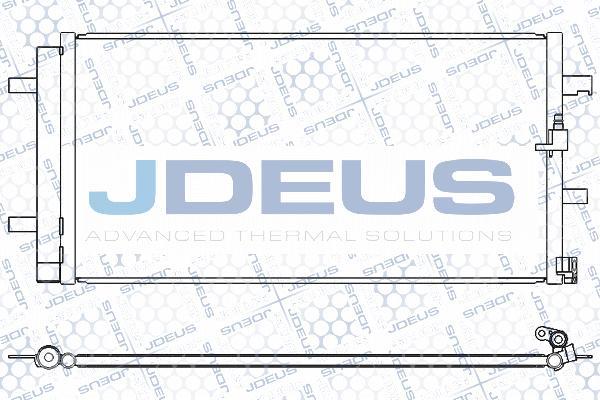 Jdeus M-7010431 - Condenser, air conditioning car-mod.net