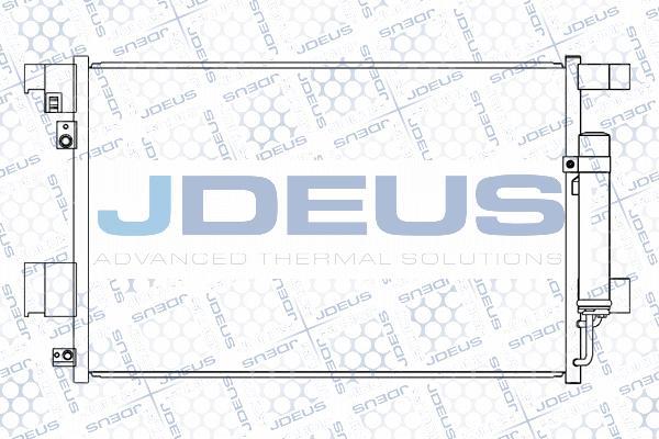 Jdeus M-7180430 - Condenser, air conditioning car-mod.net