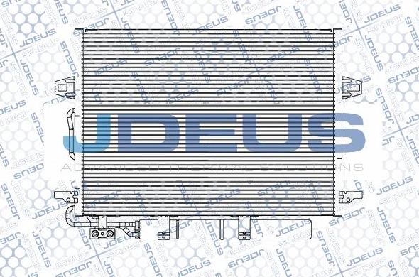 Jdeus M-7170470 - Condenser, air conditioning car-mod.net