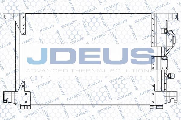 Jdeus M-7170100 - Condenser, air conditioning car-mod.net