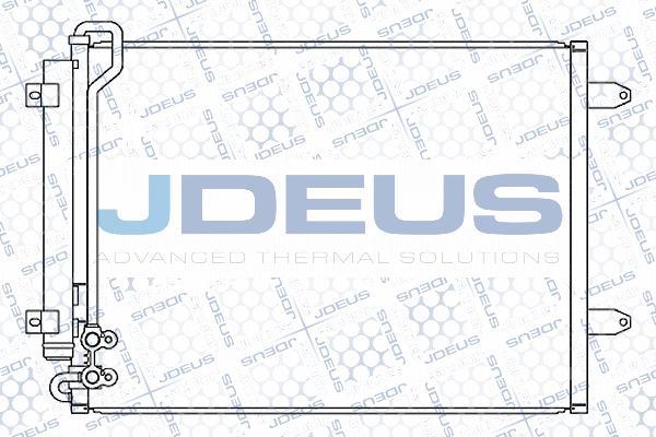 Jdeus M-7300230 - Condenser, air conditioning car-mod.net