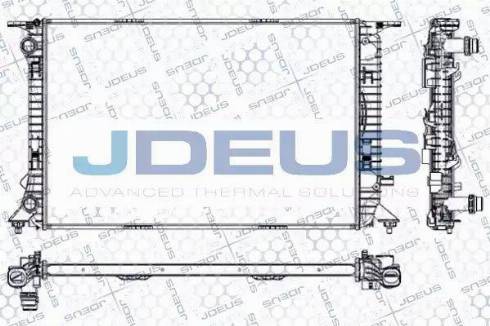 Jdeus RA0010430 - Radiator, engine cooling car-mod.net