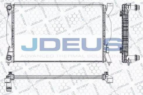 Jdeus RA0010350 - Radiator, engine cooling car-mod.net