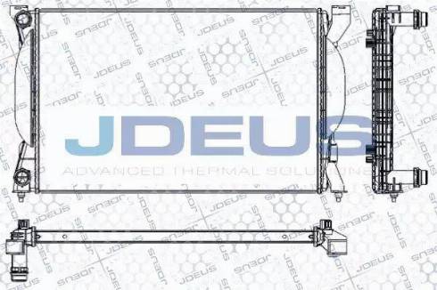 Jdeus RA0010240 - Radiator, engine cooling car-mod.net