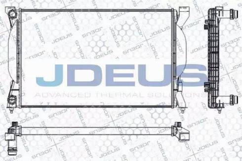 Jdeus RA0010241 - Radiator, engine cooling car-mod.net