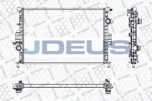 Jdeus RA0310560 - Radiator, engine cooling car-mod.net