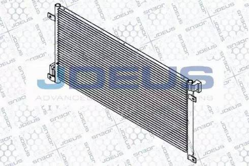 Jdeus RA7140000 - Condenser, air conditioning car-mod.net