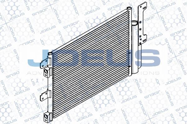 Jdeus RA7140130 - Condenser, air conditioning car-mod.net