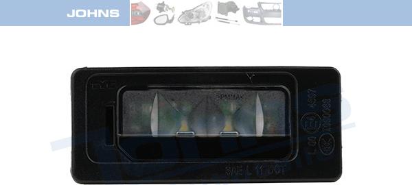 Johns 95 68 87-95 - Licence Plate Light car-mod.net