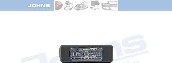 Johns 95 82 87-95 - Licence Plate Light car-mod.net