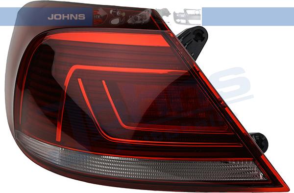Johns 96 52 87-1 - Combination Rearlight car-mod.net