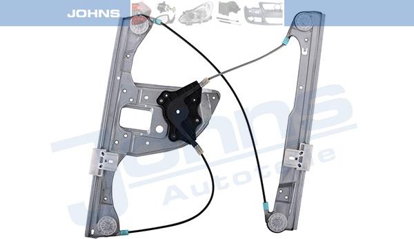 Johns 50 03 41-21 - Window Regulator car-mod.net