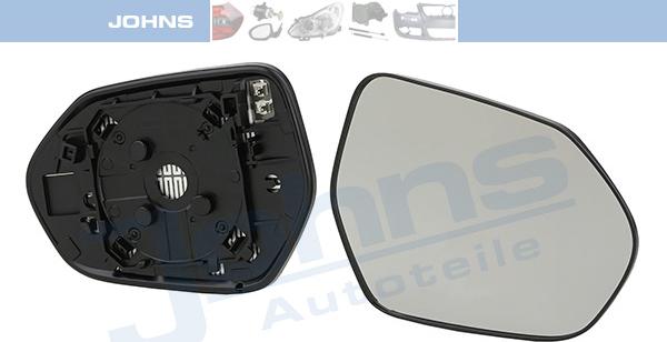 Johns 81 19 38-81 - Mirror Glass, outside mirror car-mod.net