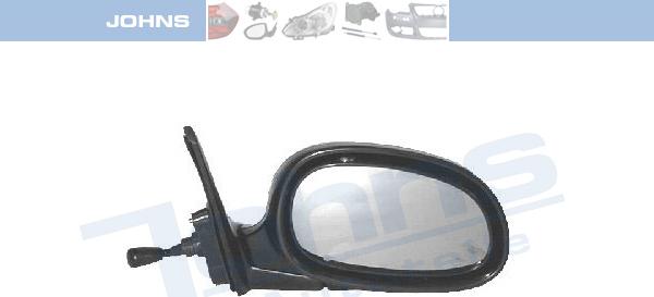 Johns 38 07 38-5 - Outside Mirror car-mod.net