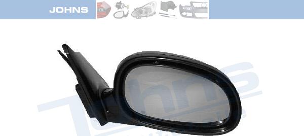 Johns 38 07 38-6 - Outside Mirror car-mod.net