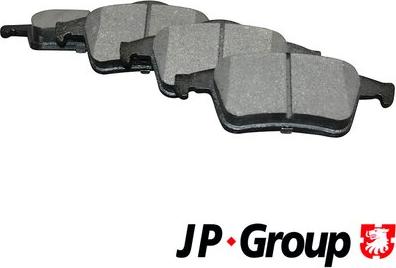 JP Group 4963700410 - Brake Pad Set, disc brake car-mod.net