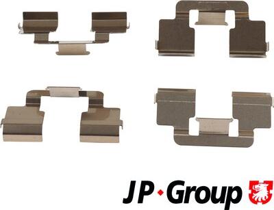 JP Group 4164003410 - Accessory Kit for disc brake Pads car-mod.net