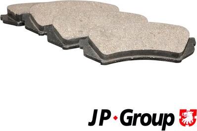 JP Group 4863700410 - Brake Pad Set, disc brake car-mod.net