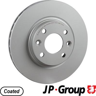 JP Group 4363102900 - Brake Disc car-mod.net