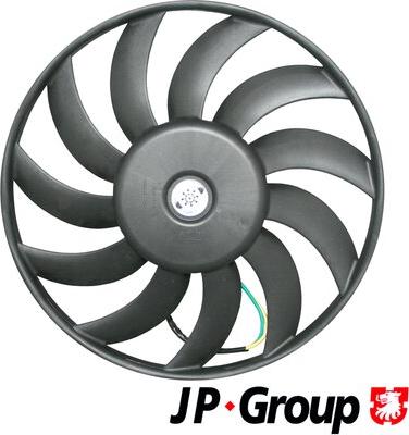 JP Group 1199102900 - Fan, radiator car-mod.net
