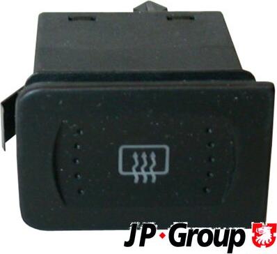 JP Group 1196400400 - Switch, rear window heating car-mod.net