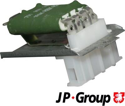 JP Group 1196850800 - Resistor, interior blower car-mod.net