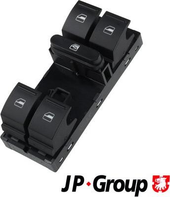 JP Group 1196703200 - Switch, window regulator car-mod.net