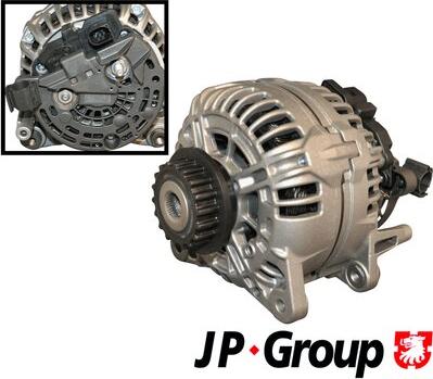 JP Group 1190104500 - Alternator car-mod.net
