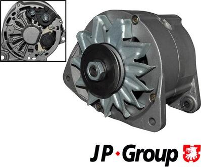 JP Group 1190107500 - Alternator car-mod.net