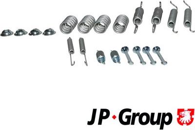 JP Group 1164001410 - Accessory Kit, brake shoes car-mod.net