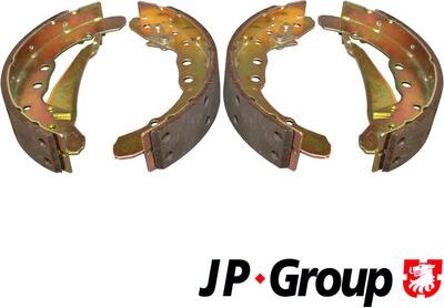 JP Group 1163900810 - Drum Brake Shoe Set car-mod.net