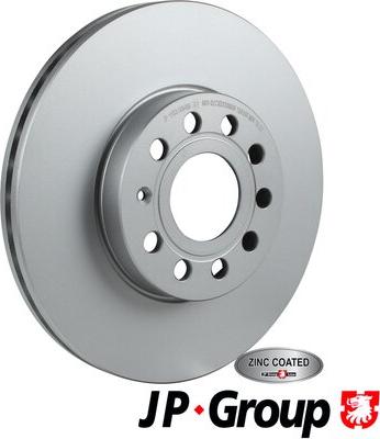 JP Group 1163109400 - Brake Disc car-mod.net