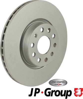JP Group 1163109500 - Brake Disc car-mod.net