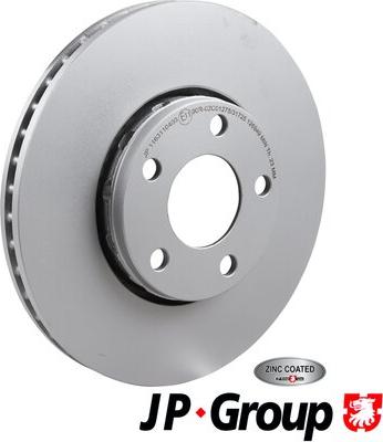 JP Group 1163110400 - Brake Disc car-mod.net