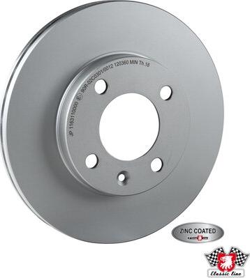 JP Group 1163110000 - Brake Disc car-mod.net